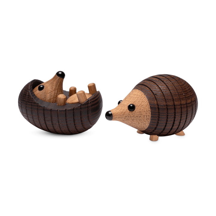 Stick hedgehog decoration 4.5 cm, Thermo ash Spring Copenhagen