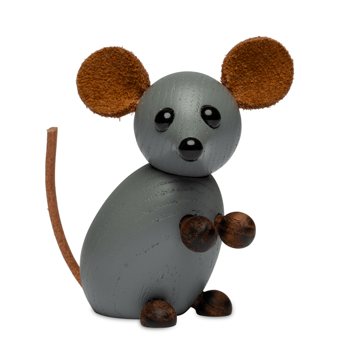 Spring Copenhagen The farm mouse decoration 7 cm Grey