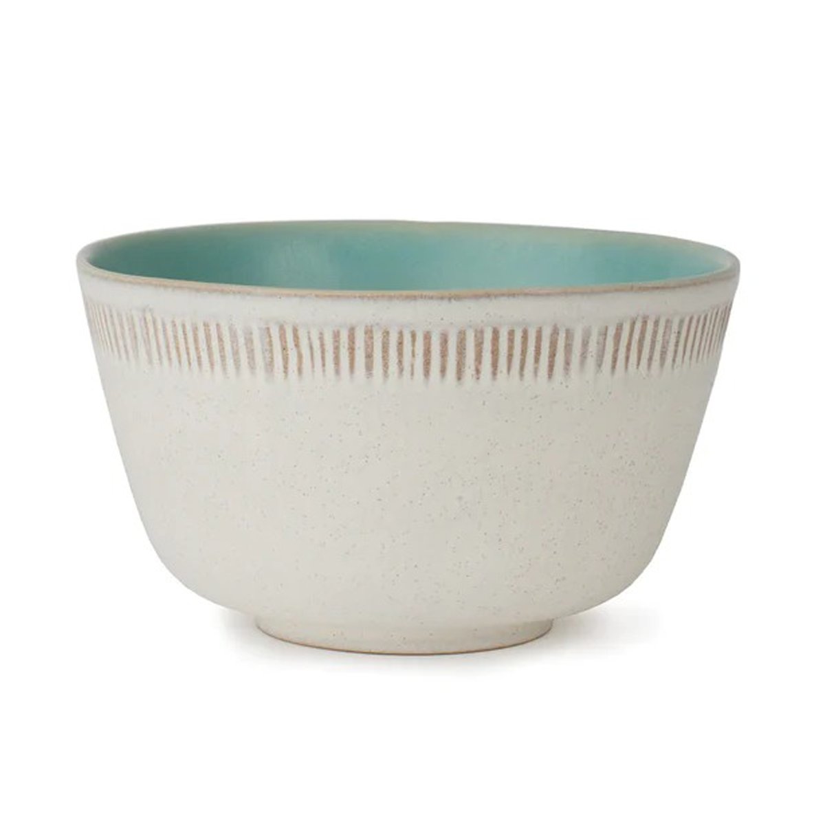 Spring Copenhagen The Food bowl 40 cl White-turquoise