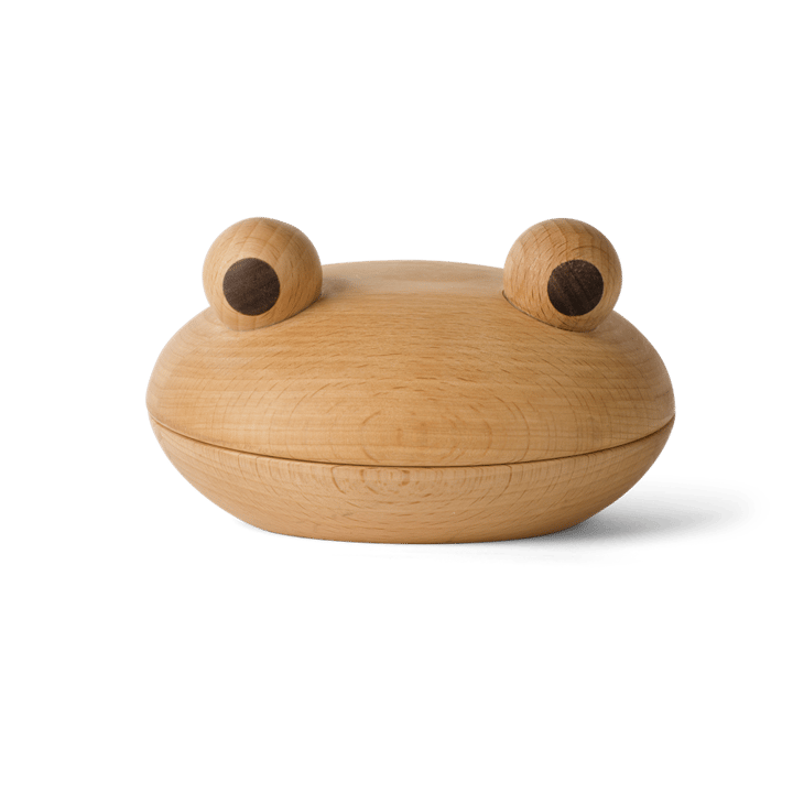 The Frog Wooden bowl 14 cm, Book tree-walnut Spring Copenhagen
