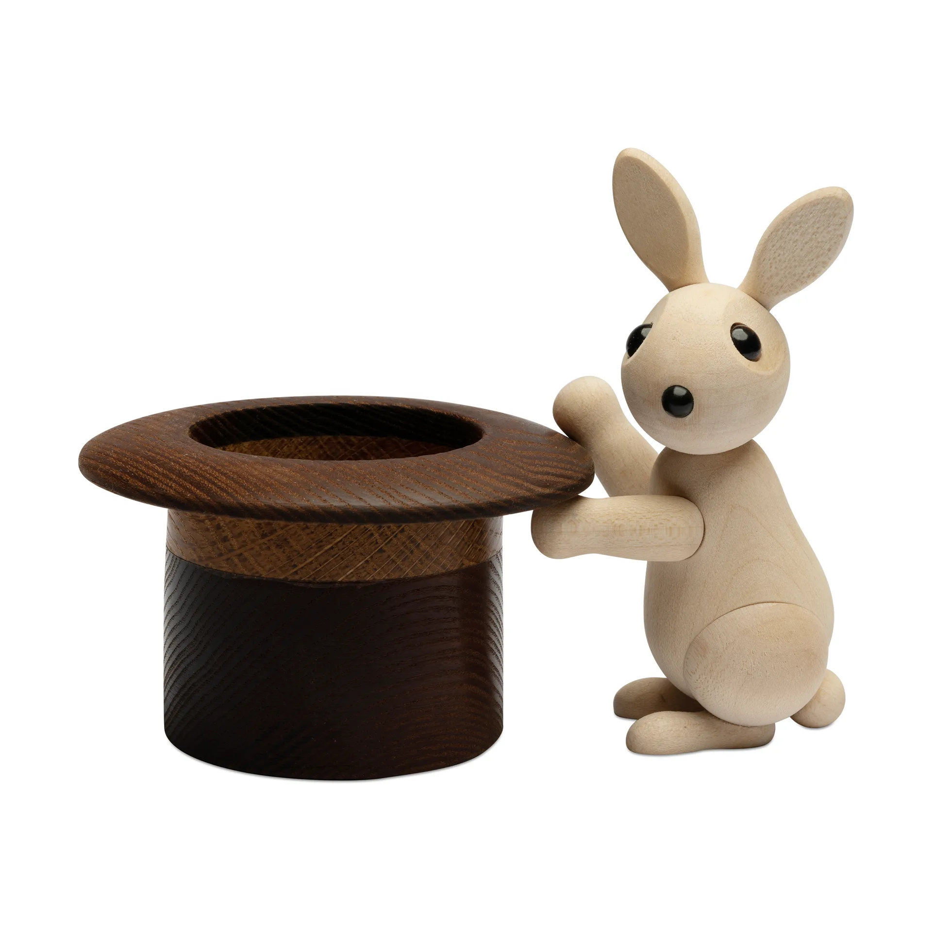 The Magic Hat rabbit decoration 9.5 cm, Maple Spring Copenhagen