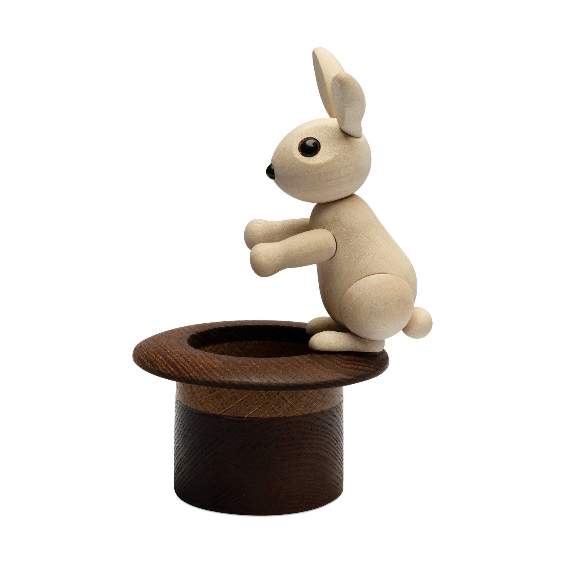 The Magic Hat rabbit decoration 9.5 cm, Maple Spring Copenhagen