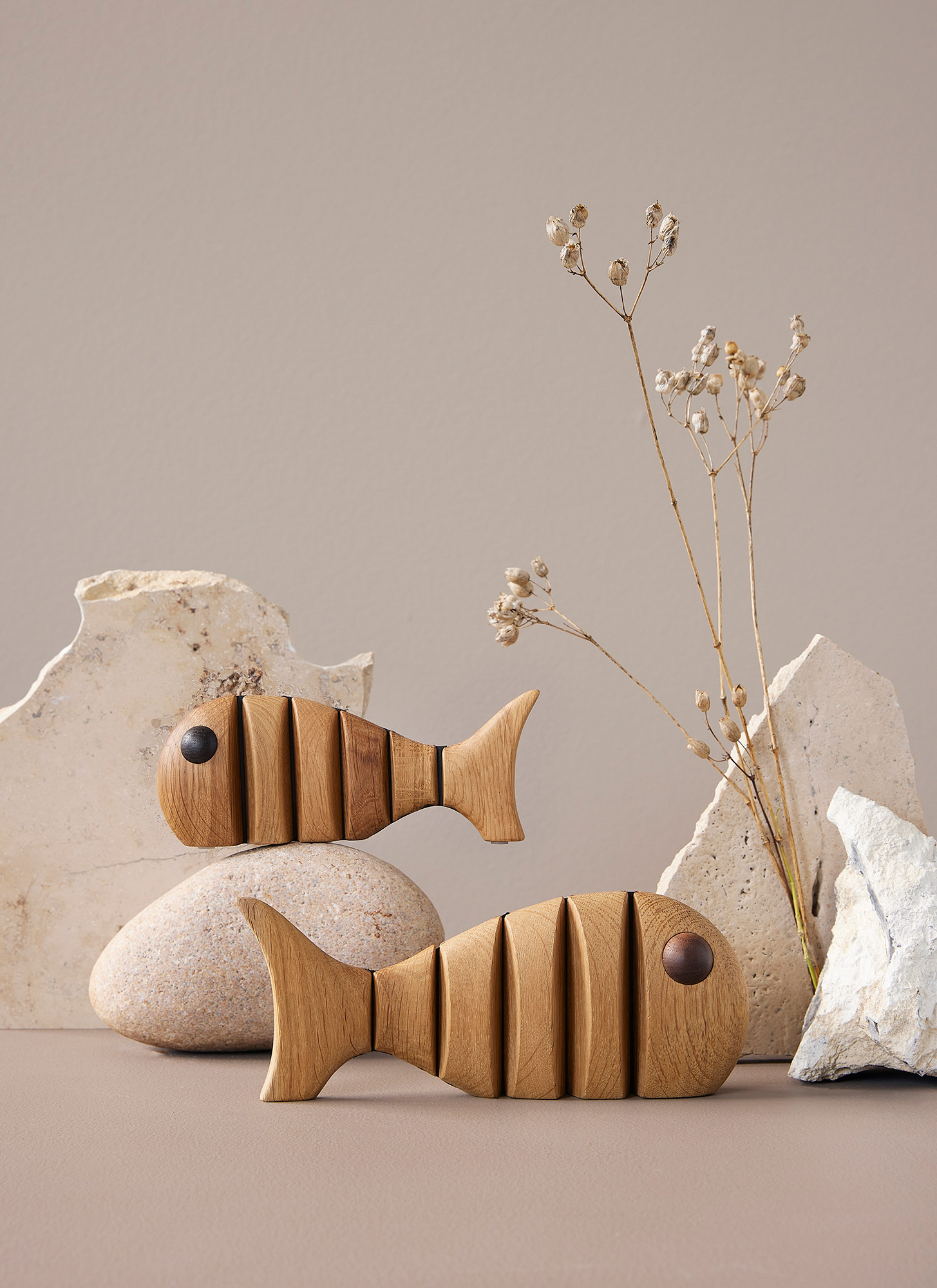 Copenhagen Spring The wood decoration fish from