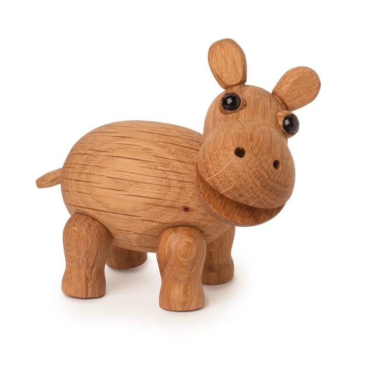 Wilma hippo baby decoration - Oak-maple - Spring Copenhagen