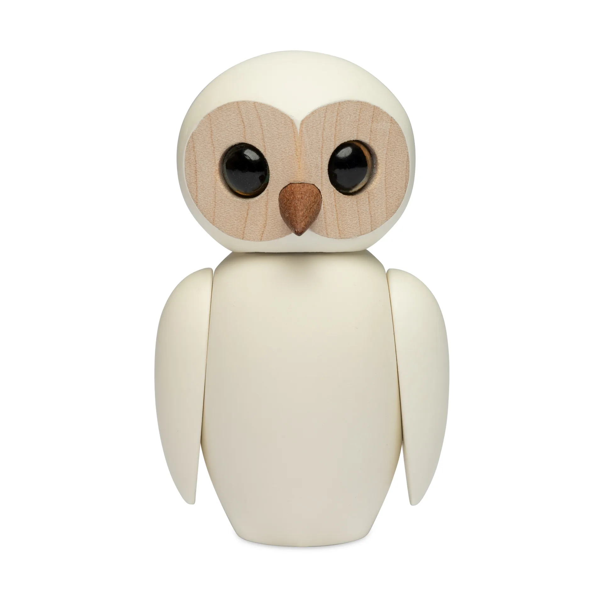 Wise owl decoration 7 cm, White Spring Copenhagen