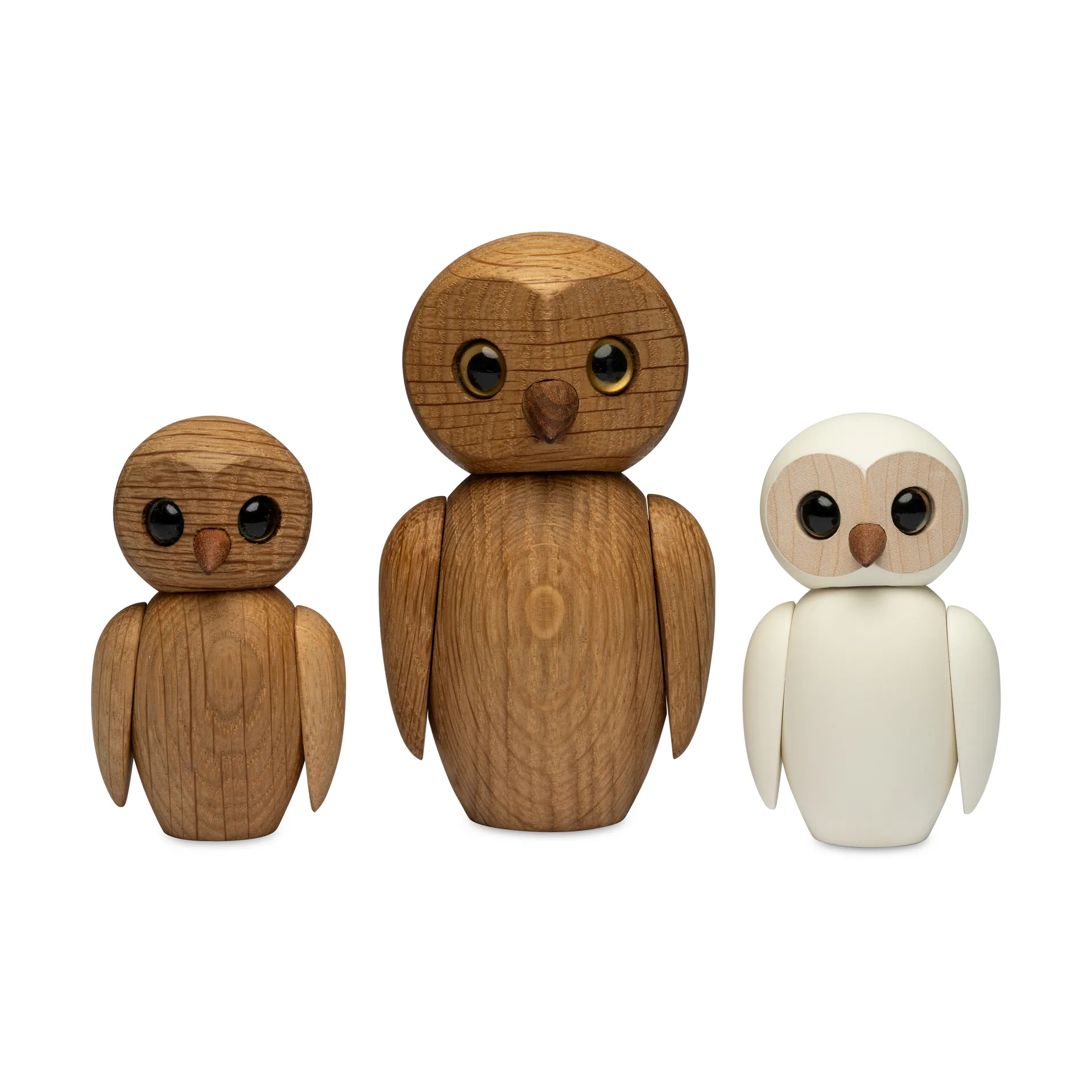 Wise owl decoration 7 cm, White Spring Copenhagen