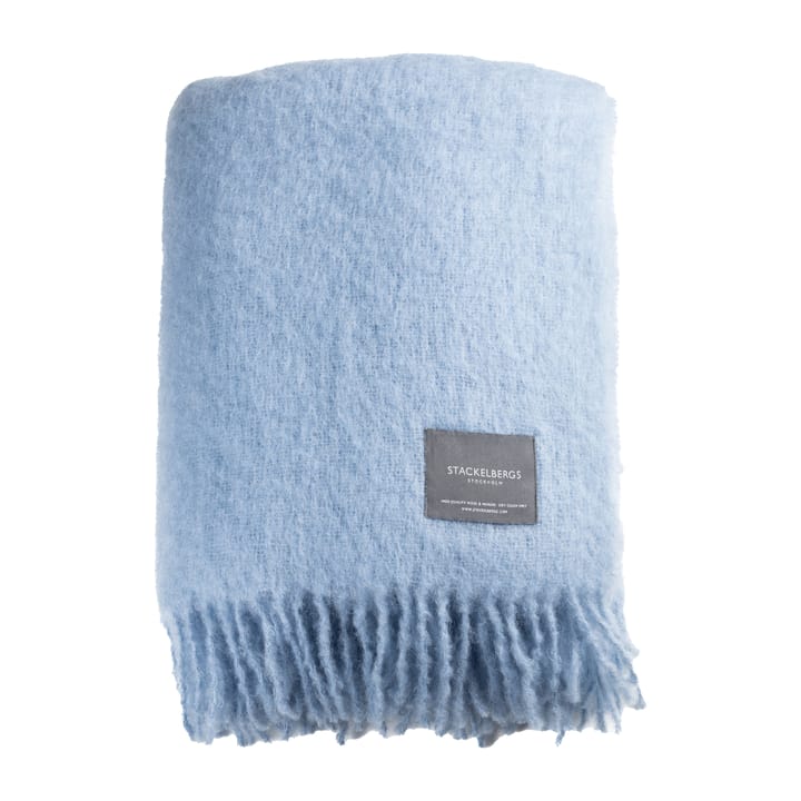 Mohair blanket - Blue Fog - Stackelbergs