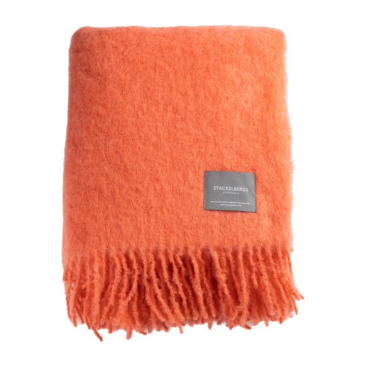 Mohair blanket - Corall - Stackelbergs