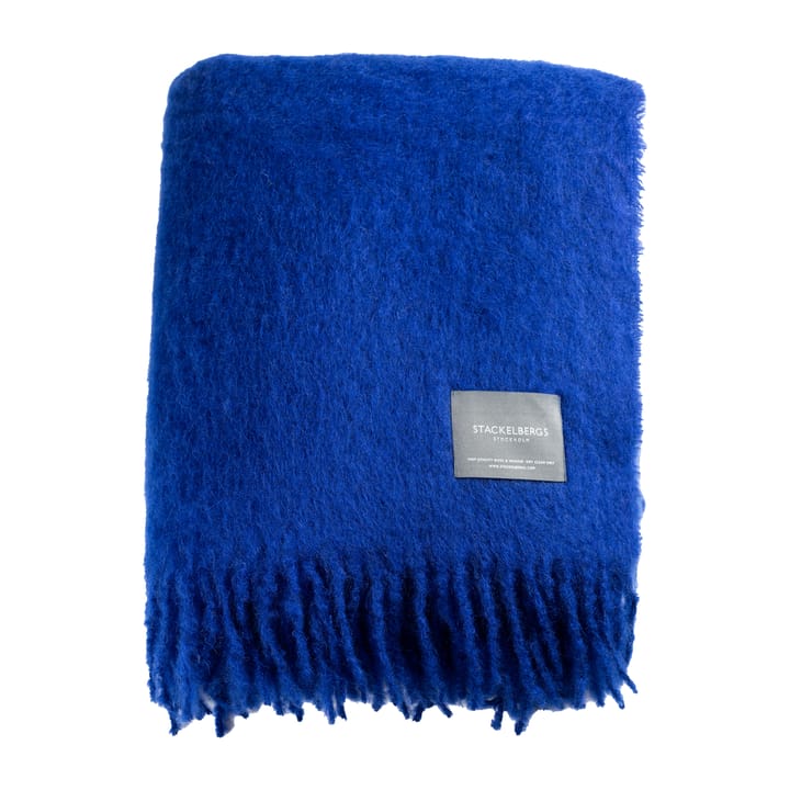 Mohair blanket - Indigo - Stackelbergs