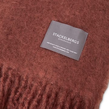 Mohair blanket - Mahogny - Stackelbergs