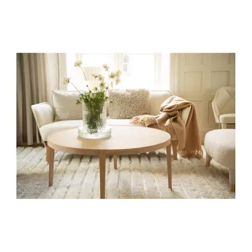 Mohair throw - camel - Stackelbergs