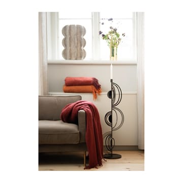 Mohair throw - fired earth - Stackelbergs