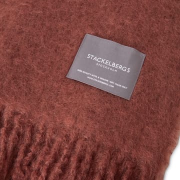 Mohair throw - Mahogny - Stackelbergs