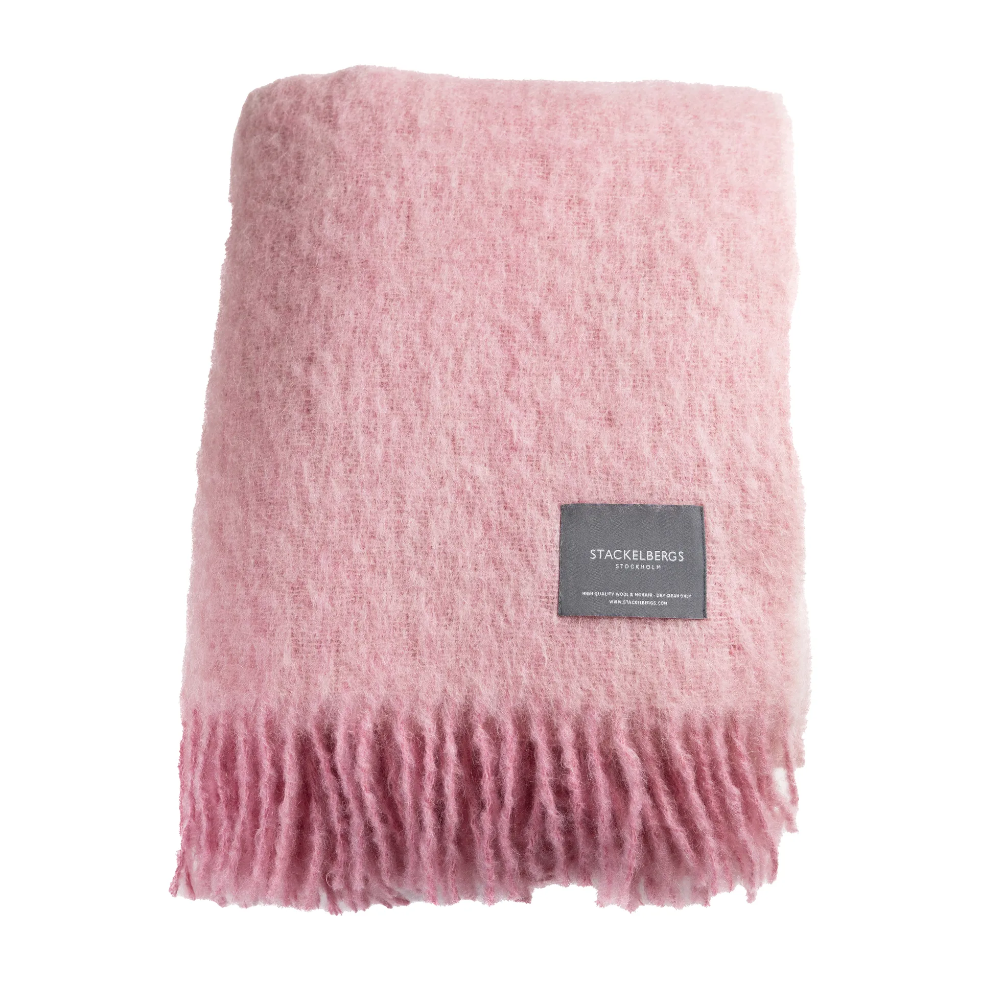 Mohair throw, Pelagon & Pink Stackelbergs