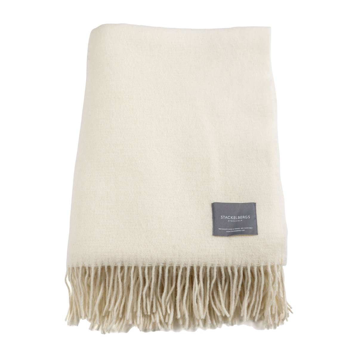 Stackelbergs Wool throw Off white