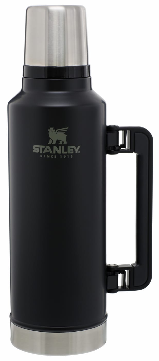 Thermos classic vacuum 1.9 L - Matte black - Stanley