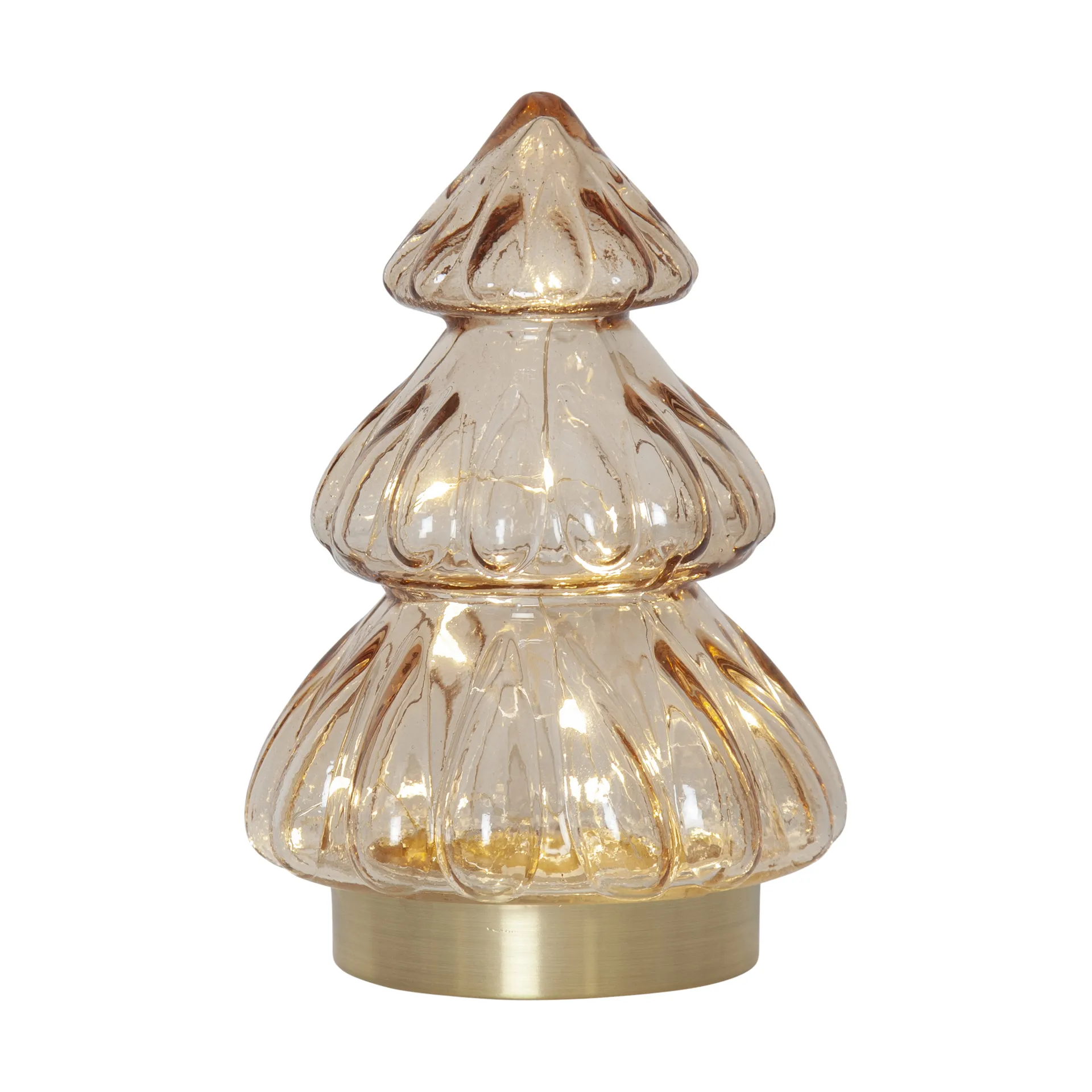 Abete table decoration Christmas lights 18 cm, Beige Star Trading