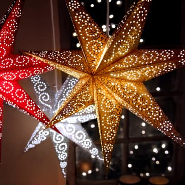 Antique advent star 60 cm - white - Star Trading