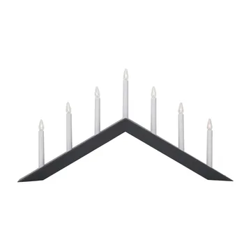 Arrow candle holder 36 cm - Grey - Star Trading