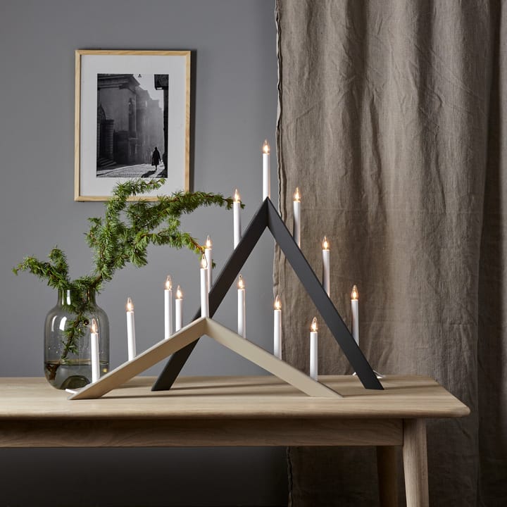 Arrow candle holders 64.5 cm - Grey - Star Trading