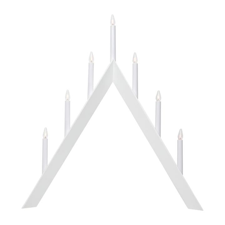 Arrow candle holders 64.5 cm - White - Star Trading