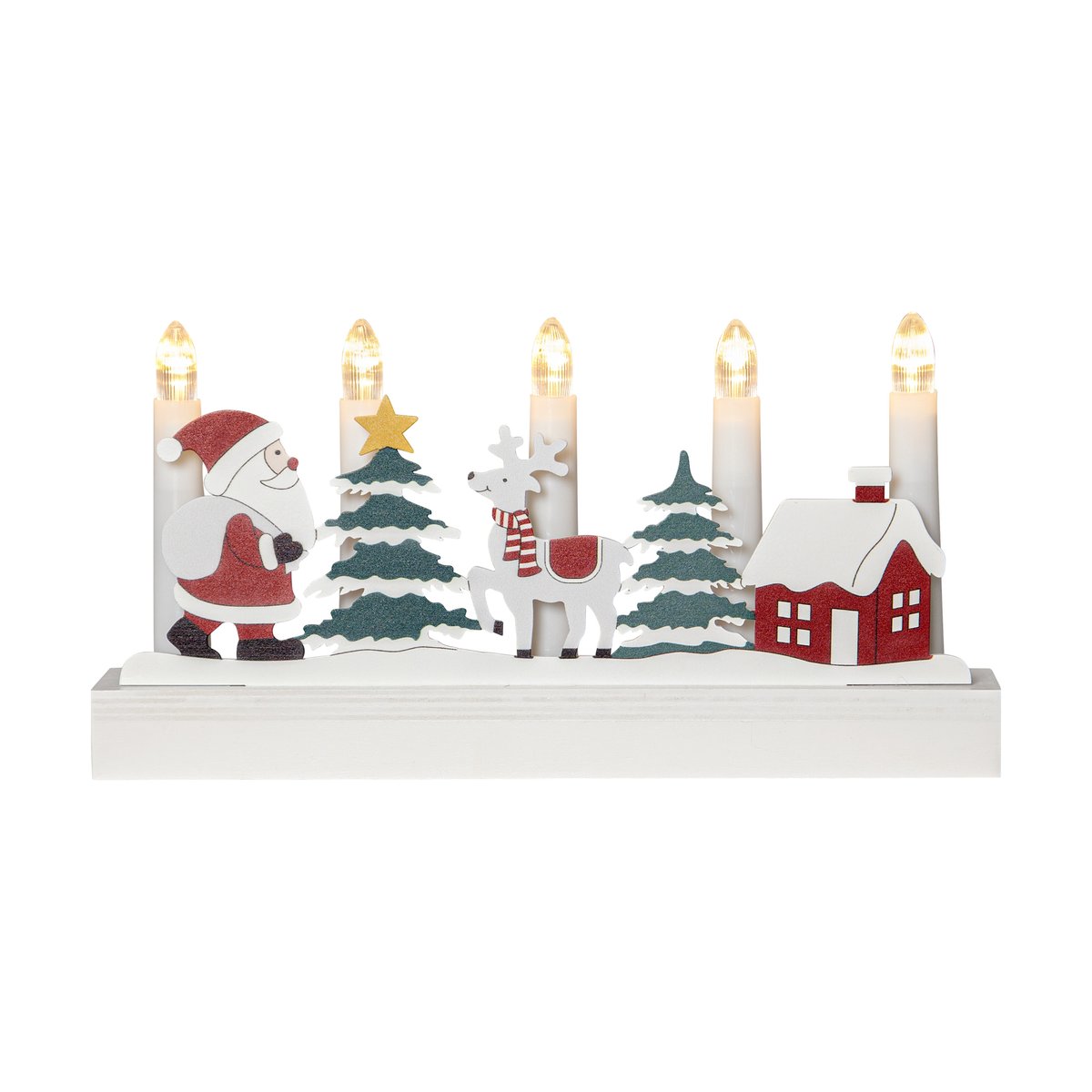 Star Trading Billy advent candlestick Multi | Scandinavian Design | Advent lights | Multi