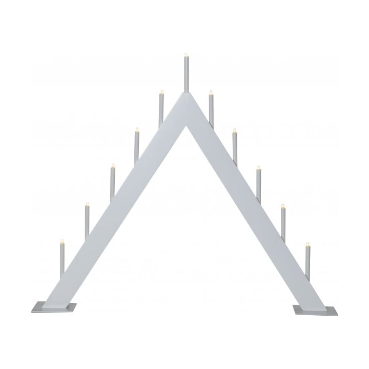 Star Trading Buzz candlestick 59 cm White
