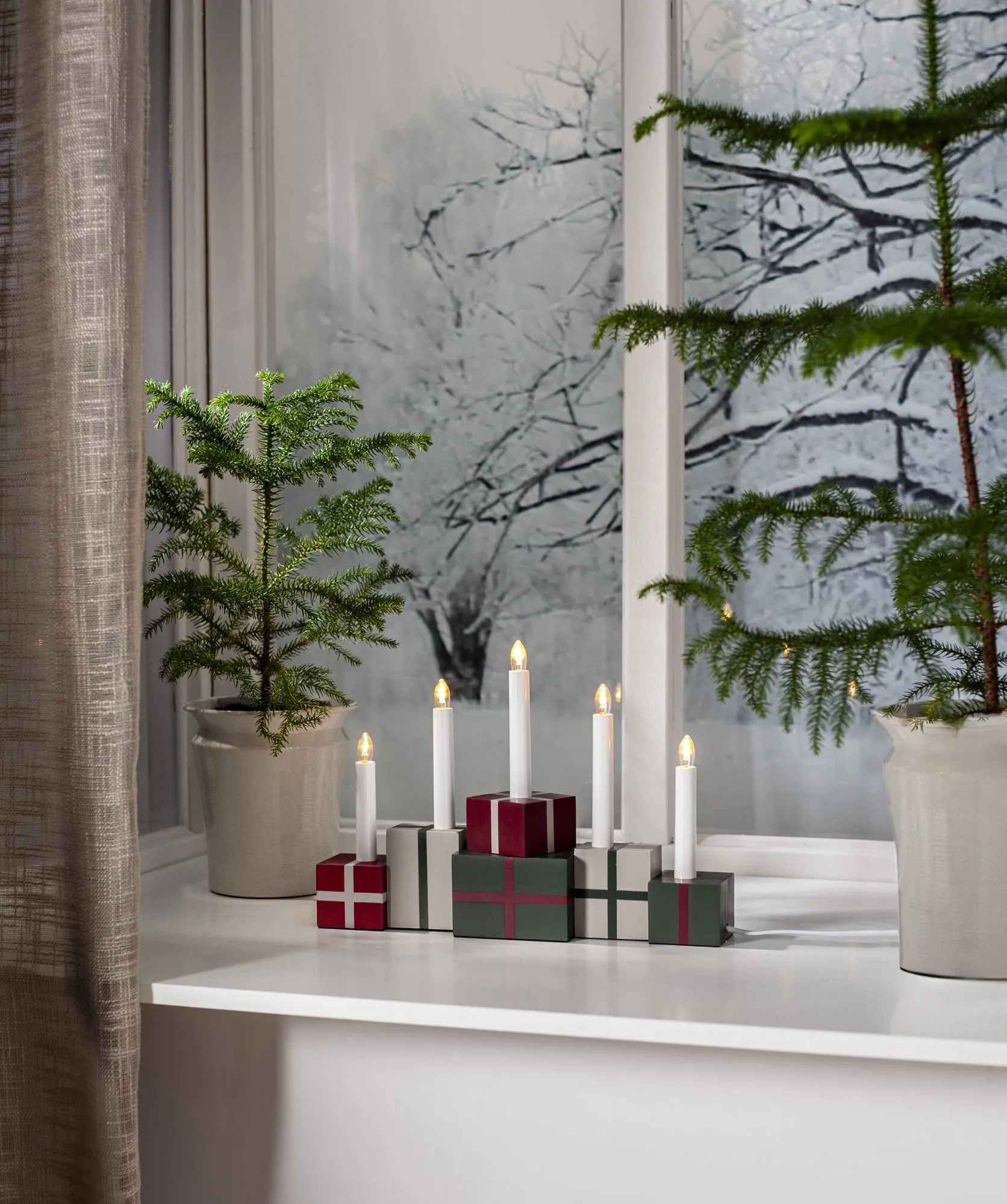 Christmas gifts advent candle holder, Multi Star Trading