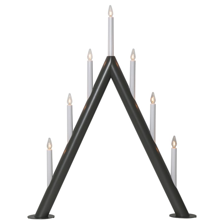 Circum advent candle arch high 66 cm - dark grey - Star Trading