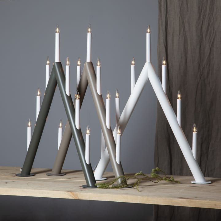 Circum advent candle arch high 66 cm - dark grey - Star Trading
