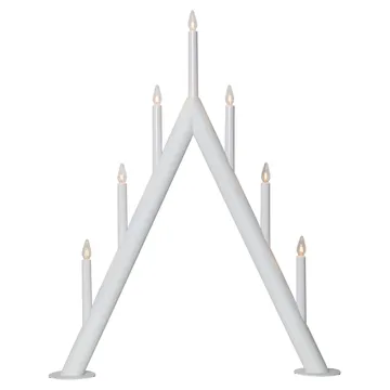Circum advent candle arch high 66 cm - white - Star Trading