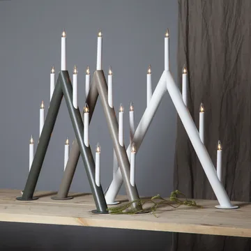 Circum advent candle arch high 66 cm - white - Star Trading