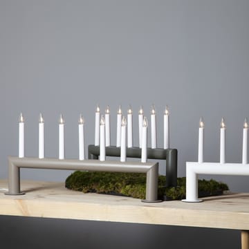 Circum advent candle arch low 29 cm - dark grey - Star Trading