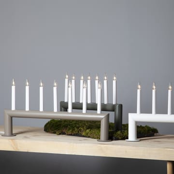 Circum advent candle arch low 29 cm - grey - Star Trading