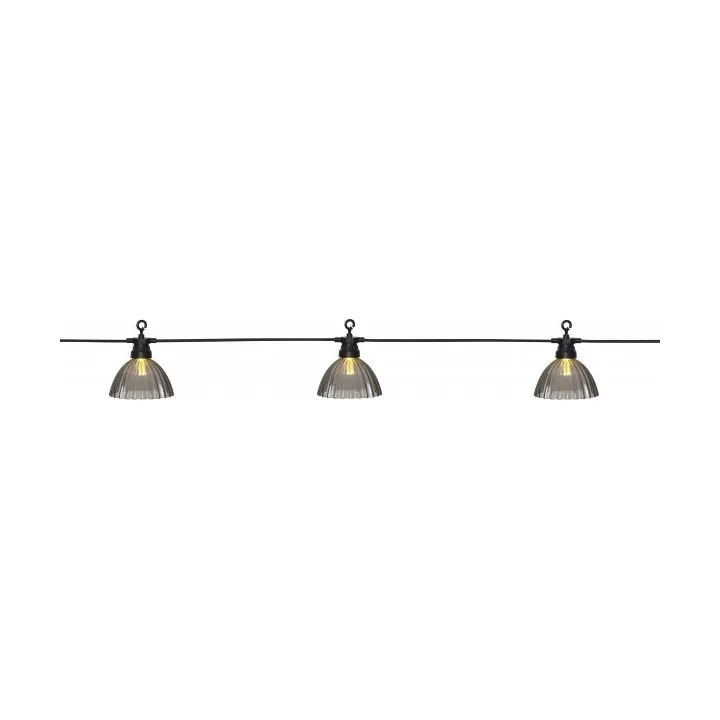 Star Trading Circus Shade light string 4.95 m Gray | Scandinavian Design | String lights & decorative lighting | Grey