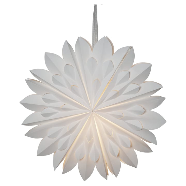 Clipp advent star Ø60 cm - White - Star Trading