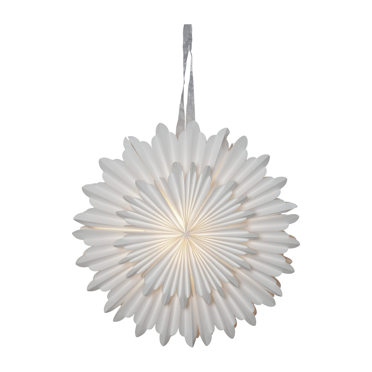 Star Trading Crystal advent star o55 cm White | Scandinavian Design | White