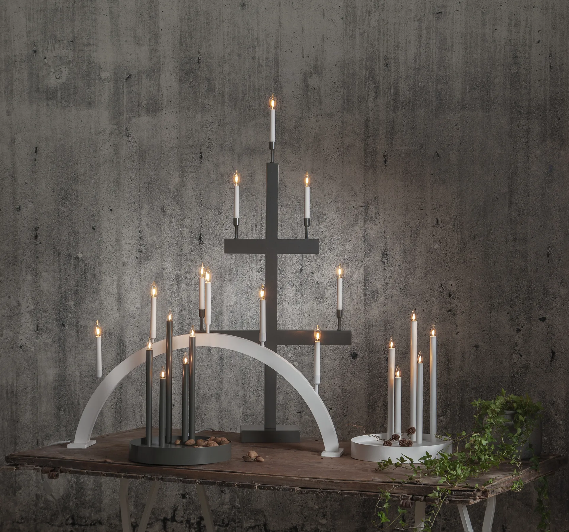 Deco advent candle, Mist Star Trading