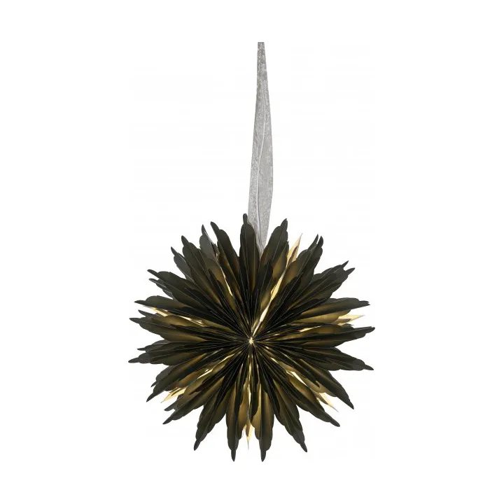 Dis Paper Star - Green, 40x40 cm - Star Trading