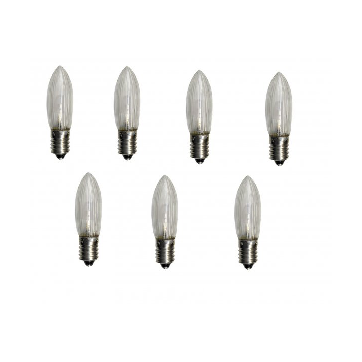 Star Trading E10 LED 55V 7-pack Transparent