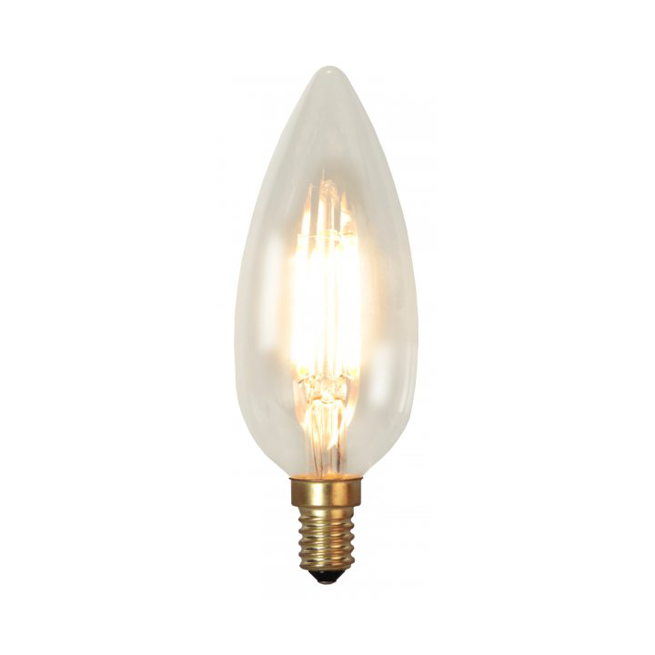 Star Trading E14 candle bulb 3.5 W LED Clear | Scandinavian Design | Light bulbs | Transparent