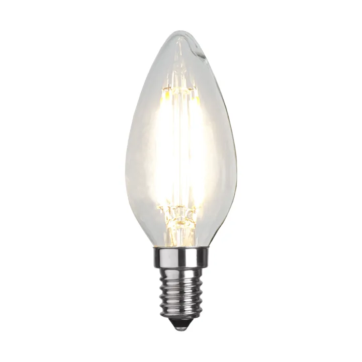 E14 candle bulb 4 W, Transparent Star Trading