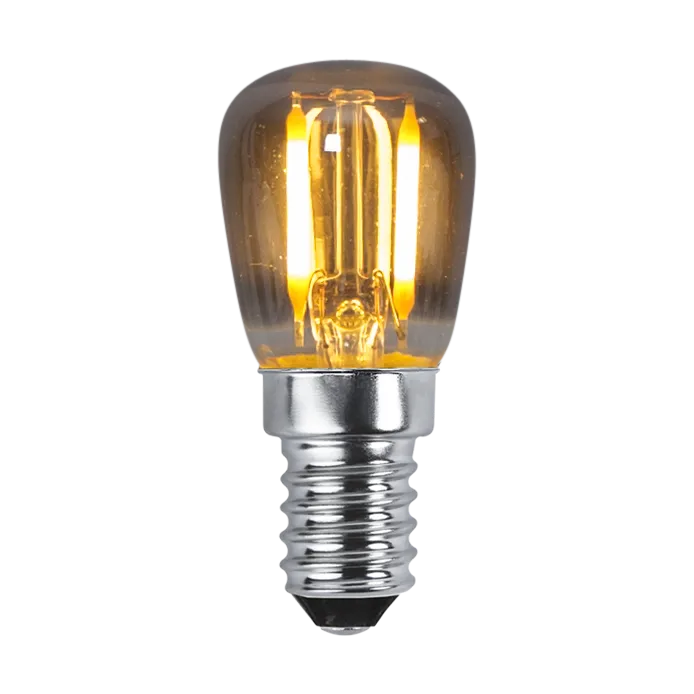 E14 LED pear light source 1 W, Smoke Star Trading