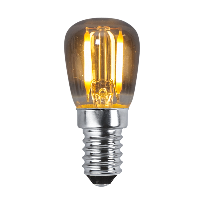 Star Trading E14 LED pear light source 1 W | Scandinavian Design | Light bulbs | Black