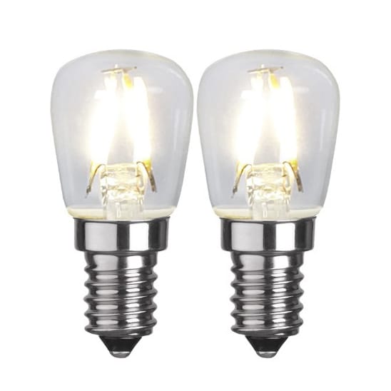 E14 LED soft glow 2-pack - 2.6 cm 2700K - Star Trading