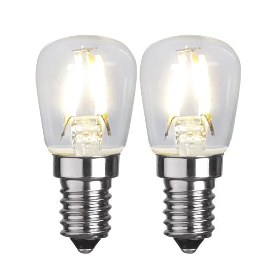 Star Trading E14 LED soft glow 2-pack 2.6 cm 2700K | Scandinavian Design | Light bulbs | Transparent