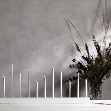 Echo advent candle arch - white - Star Trading