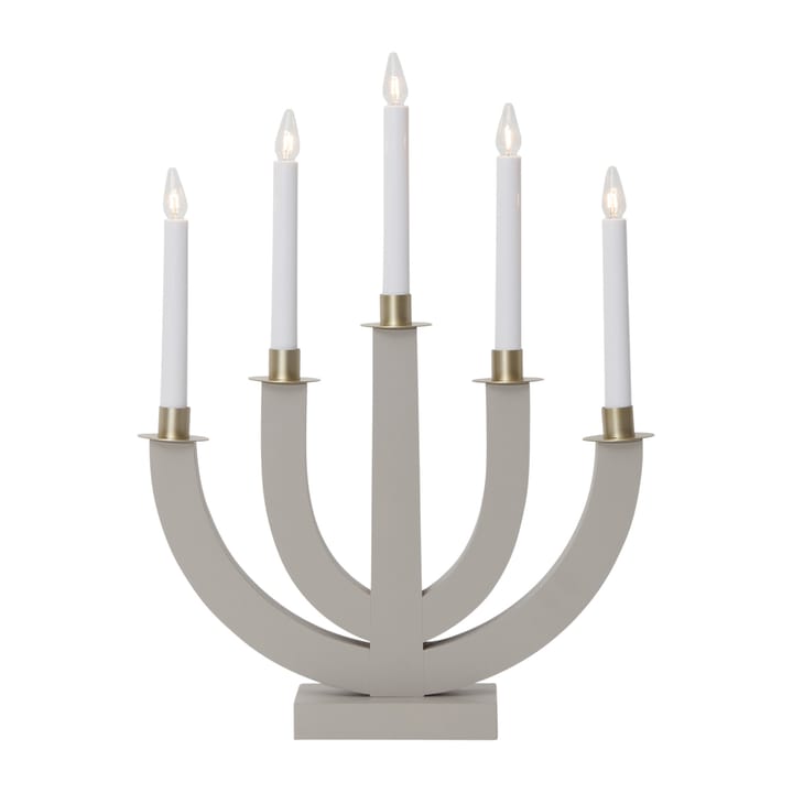 Eli advent candle - Beige - Star Trading