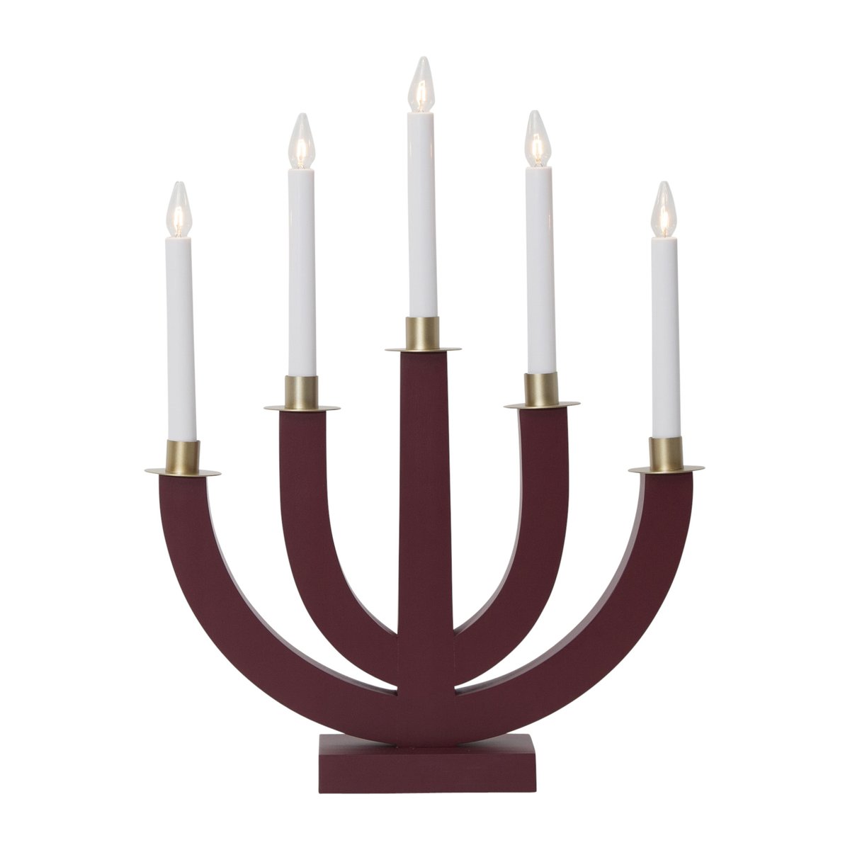 Star Trading Eli advent candle Red | Scandinavian Design | Advent lights | Red