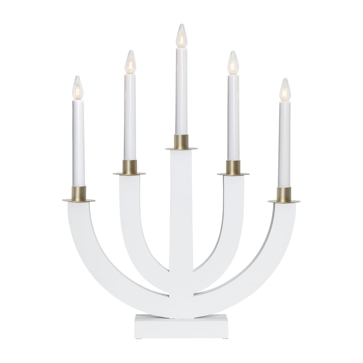 Eli advent candle - White - Star Trading